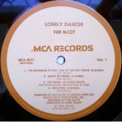 Van McCoy ‎– албум Lonely Dancer - Img 3