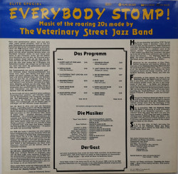 Veterinary Street Jazz Band ‎– албум Everybody Stomp! - Img 2