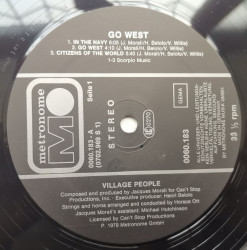 Village People – албум Go West - Img 3