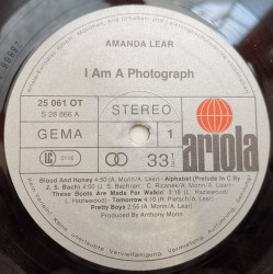Amanda Lear – албум I Am A Photograph - Img 3