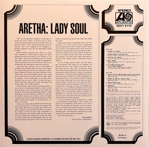 Aretha Franklin – албум Lady Soul - Img 2