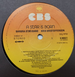 Barbara Streisand, Kris Kristofferson – албум A Star Is Born - Img 3