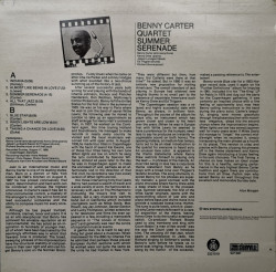 Benny Carter Quartet ‎– албум Summer Serenade - Img 2