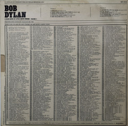 Bob Dylan – албум A Rare Batch Of Little White Wonder - Volume 2 - Img 2