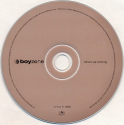 Boyzone ‎– албум Where We Belong (CD) - Img 3