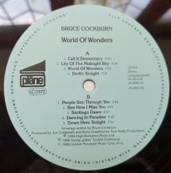 Bruce Cockburn – албум World Of Wonders - Img 3