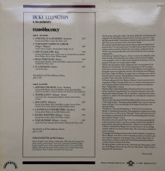 Duke Ellington & His Orchestra – албум Transblucency - Img 2
