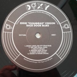 Eddie "Cleanhead" Vinson ‎– албум Back Door Blues - Img 3