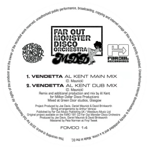 Far Out Monster Disco Orchestra - VENDETTA (AL KENT REMIX) (1 x LP)
