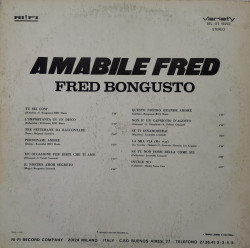 Fred Bongusto – албум Amabile Fred - Img 2