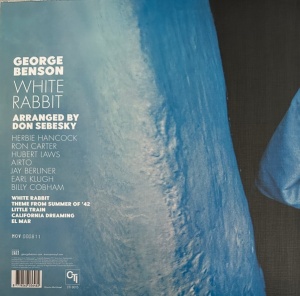 George Benson – албум White Rabbit - Img 2