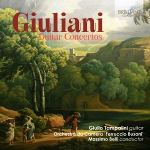 Giulio Tampalini,Orchestra Da Camera Ferrucio Busoni,Massimo Belli - GIULIANI: GUITAR CONCERTOS (1 x CD)