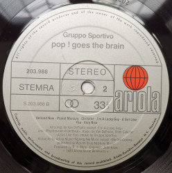 Gruppo Sportivo – албум Pop! Goes The Brain - Img 3