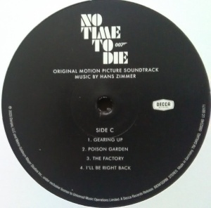 Hans Zimmer – албум No Time To Die (Original Motion Picture Soundtrack) - Img 4