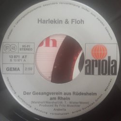 Harlekin & Floh ‎– сингъл Der Gesangverein Aus Rüdesheim Am Rhein - Img 4