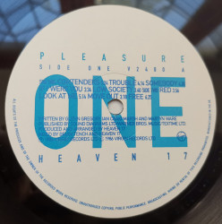 Heaven 17 – албум Pleasure One - Img 2