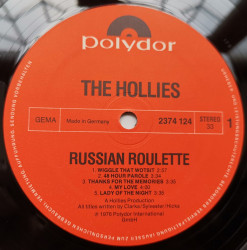 Hollies – албум Russian Roulette - Img 3