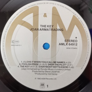 Joan Armatrading – албум The Key - Img 3