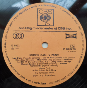 Johnny Cash – албум Koncert V Praze (In Prague Live) - Img 3