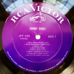Johnny Dodds ‎– албум Johnny Dodds - Img 3