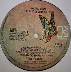 Judy Collins – албум Amazing Grace (The Best Of Judy Collins) (1) - Img 3
