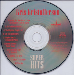 Kris Kristofferson ‎– албум Super Hits (CD) - Img 3