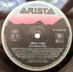 Meat Loaf – албум Blind Before I Stop - Img 3