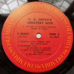 O. C. Smith – албум O. C. Smith's Greatest Hits - Img 3