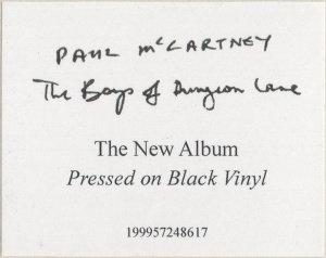 PAUL MCCARTNEY - BOYS OF DUNGEON LANE (Black Vinyl) - Img 2