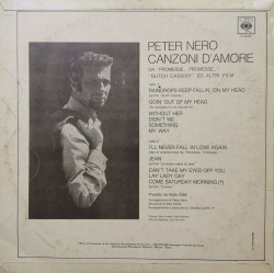 Peter Nero ‎– албум Canzoni D'Amore - Img 2