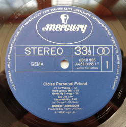 Robert Johnson ‎– албум Close Personal Friend - Img 3