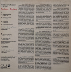 Rossini – албум Ouvertures / Predohry - Img 2