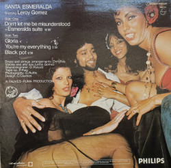 Santa Esmeralda Starring Leroy Gomez ‎– албум Don't Let Me Be Misunderstood - Img 2