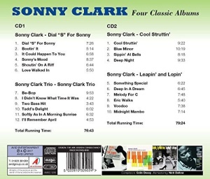 Sonny Clark – албум Four Classic Albums (2xCD) - Img 2