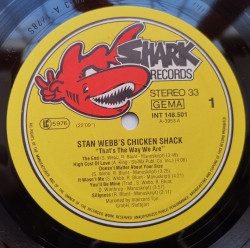 Stan Webb's Chicken Shack ‎– албум That's The Way We Are - Img 2
