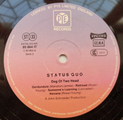 Status Quo – албум Dog Of Two Head - Img 3