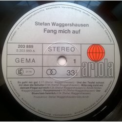 Stefan Waggershausen ‎– албум Fang Mich Auf - Img 3