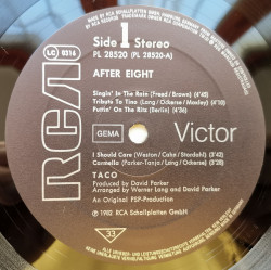 Taco ‎– албум After Eight - Img 3
