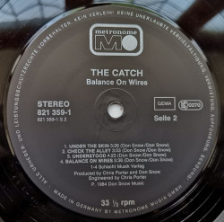 The Catch – албум Balance On Wires - Img 3