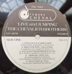 The Chevalier Brothers – албум Live And Jumping - Img 3