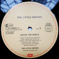 The Little Heroes ‎– албум Watch The World - Img 3