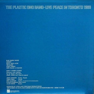 The Plastic Ono Band – албум Live Peace In Toronto 1969 - Img 2