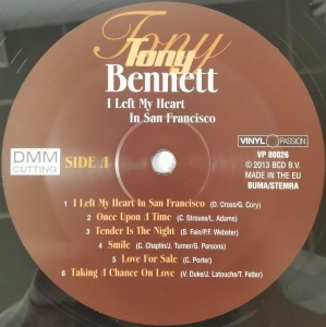 Tony Bennett – албум I Left My Heart In San Francisco - Img 3