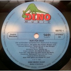 Various ‎– албум Nur Für Dich...Die Schönsten Romantischen Deutschen Schlager - Img 3