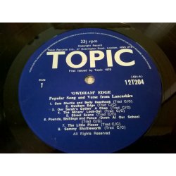 Various ‎– албум Owdham Edge: Popular Song And Verse From Lancashire - Img 4
