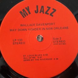 Wallace Davenport ‎– албум Way Down Yonder In New Orleans - Img 4