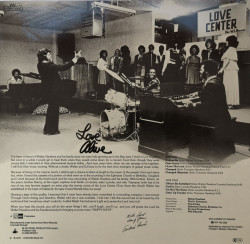 Walter Hawkins And The Love Center Choir ‎– албум Love Alive - Img 2