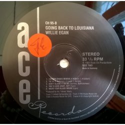 Willie Egan ‎– албум Going Back To Louisiana - Img 2
