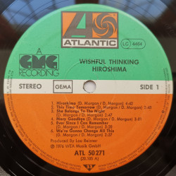 Wishful Thinking – албум Hiroshima - Img 3
