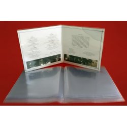 Външен PVC плик за съхранение на двойни (gatefold) 12' грамофонни плочи